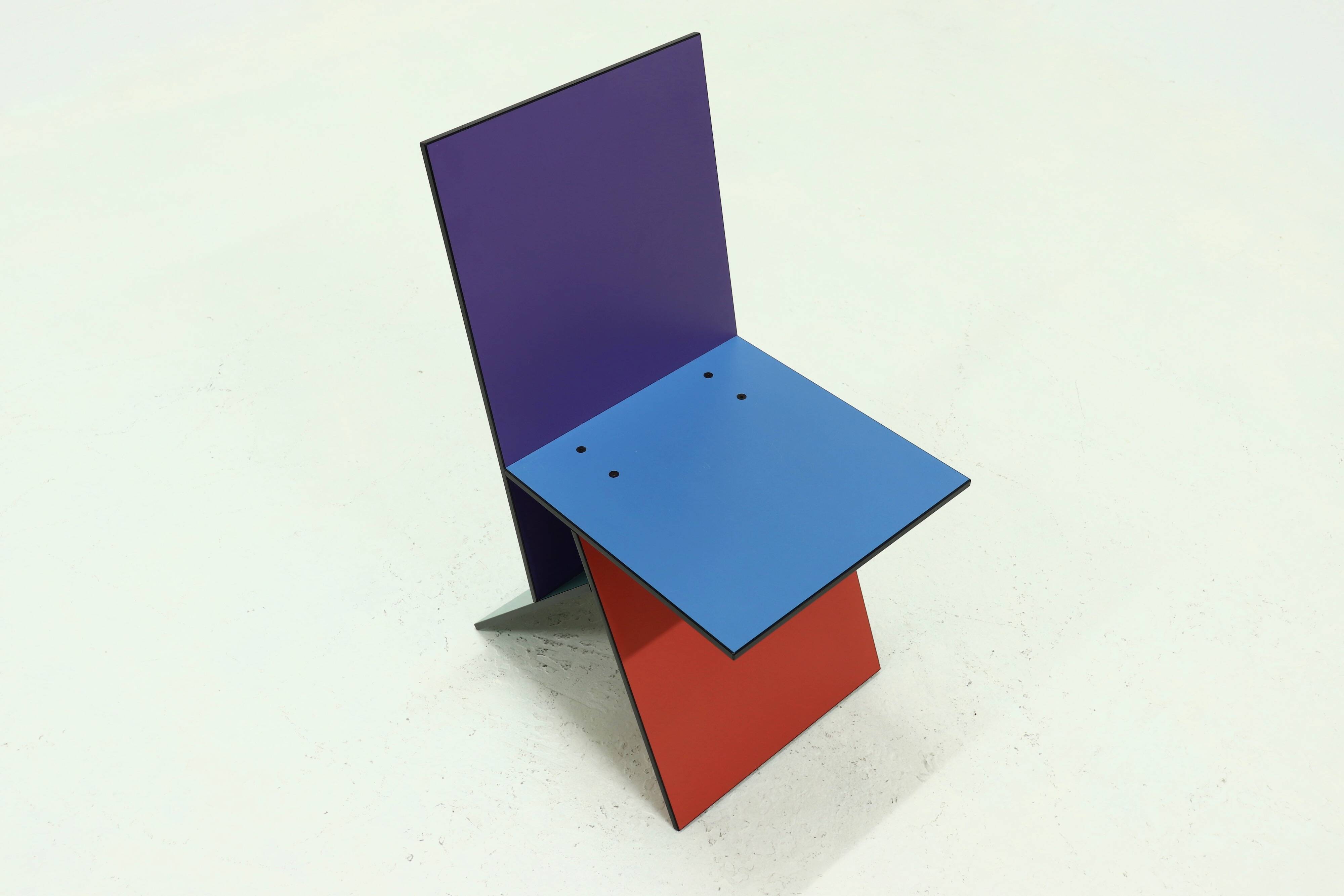 Rare chaise Verner Panton Vilbert pour IKEA années 1990