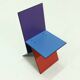 Rare chaise Verner Panton Vilbert pour IKEA années 1990