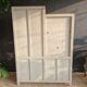 Asymmetrical cabinet