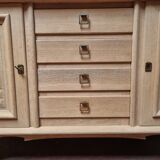 Raw oak sideboard