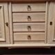 Raw oak sideboard