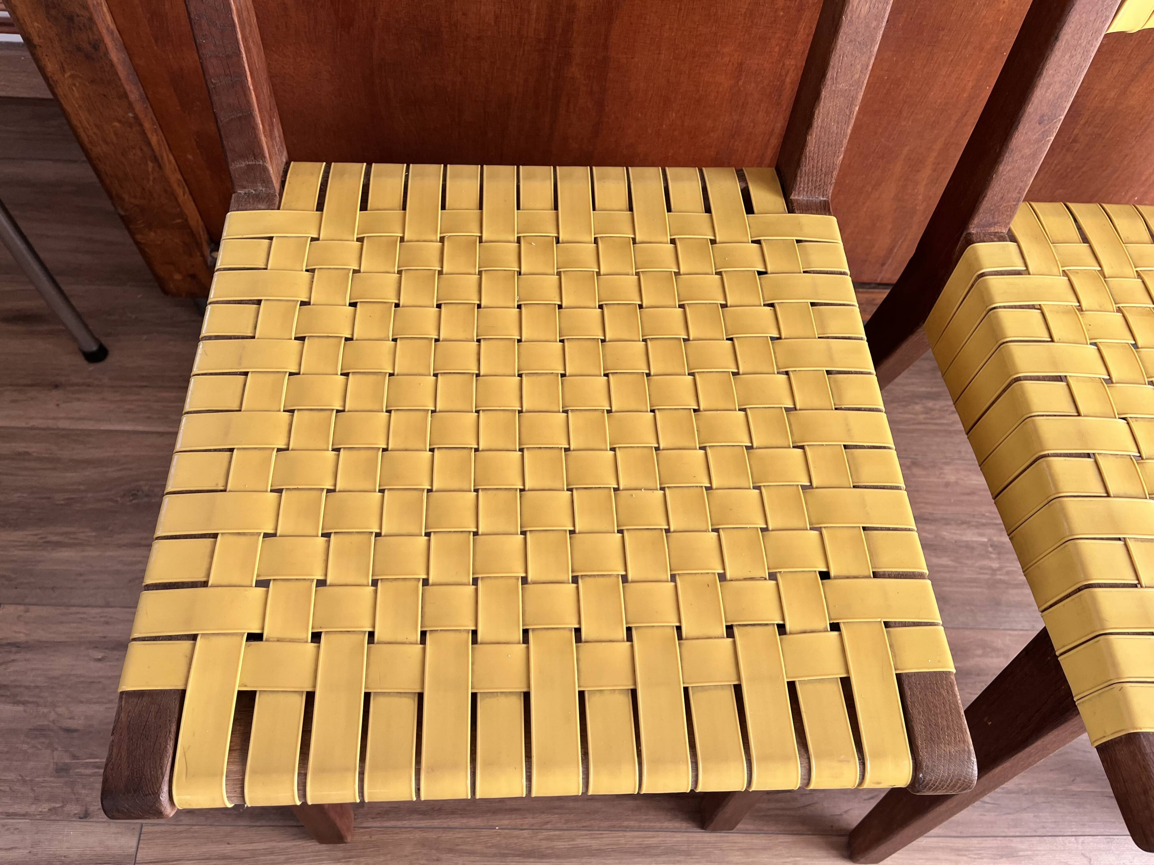 Set of 2 Jens Risom chairs for Knoll