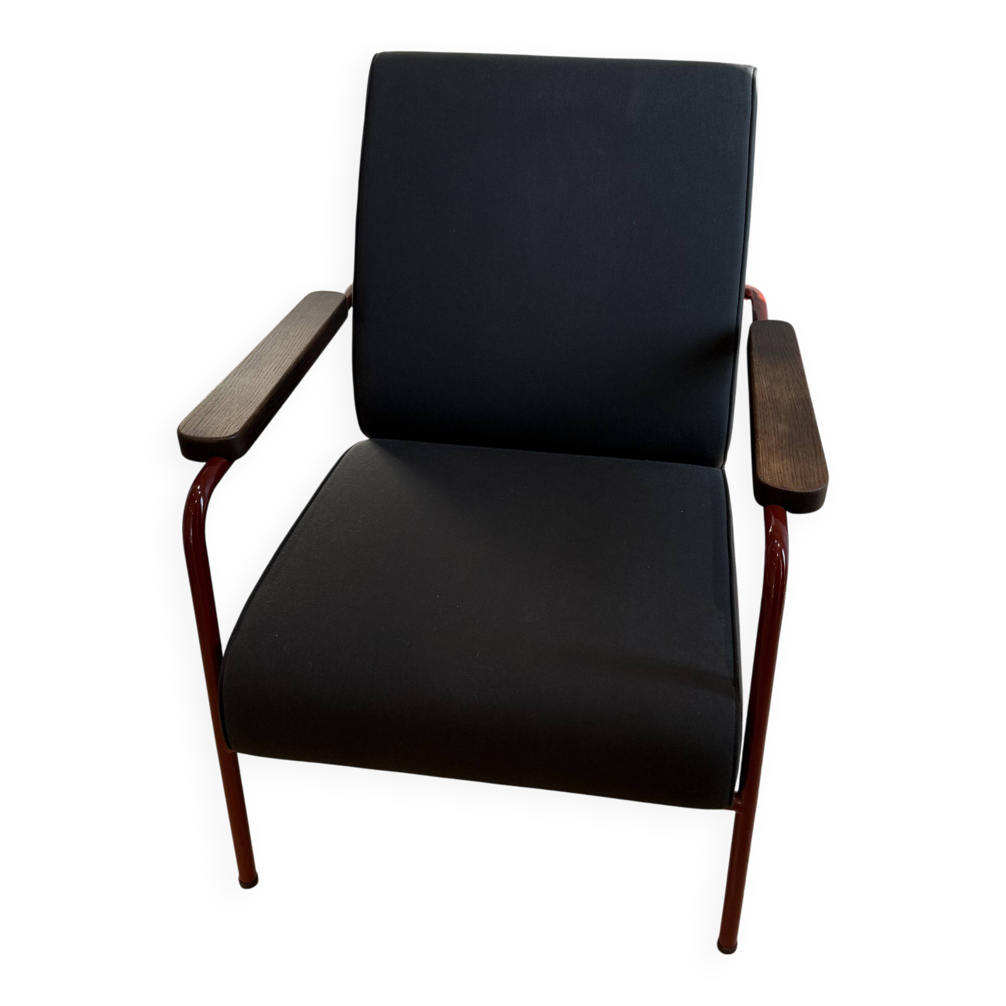 Jean Prouvé Armchair Japanese Red Leg