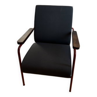 Fauteuil Jean Prouvé Pied Japanese Red