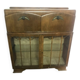 1930s Art Deco bar display cabinet secretary