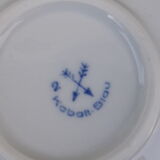 Tasse en porcelaine allemande Kalk Eisenberg kobalt blau