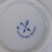 Cup does german porcelain kalk eisenberg kobalt blau