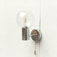 Vintage wall lamp from the space age by Motoko Ishii for Staff, 1970s.