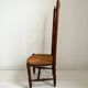 Rare Chaise de nourrice / chauffeuse provençale XIXème
