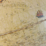 Terrestrial Globe Lamp 80s