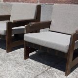 Pair of armchairs 60s
