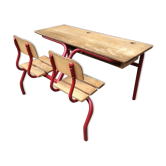 Vintage schoolboy desk