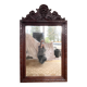 Miroir en chêne massif sculpté, XIXème