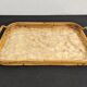 Mother-of-pearl and bamboo tray from the 70s