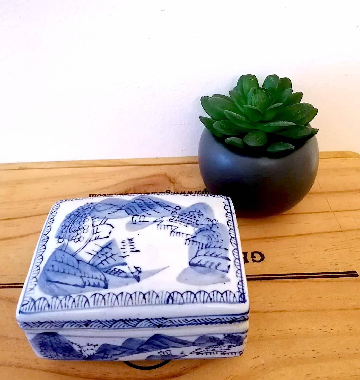 China porcelain box