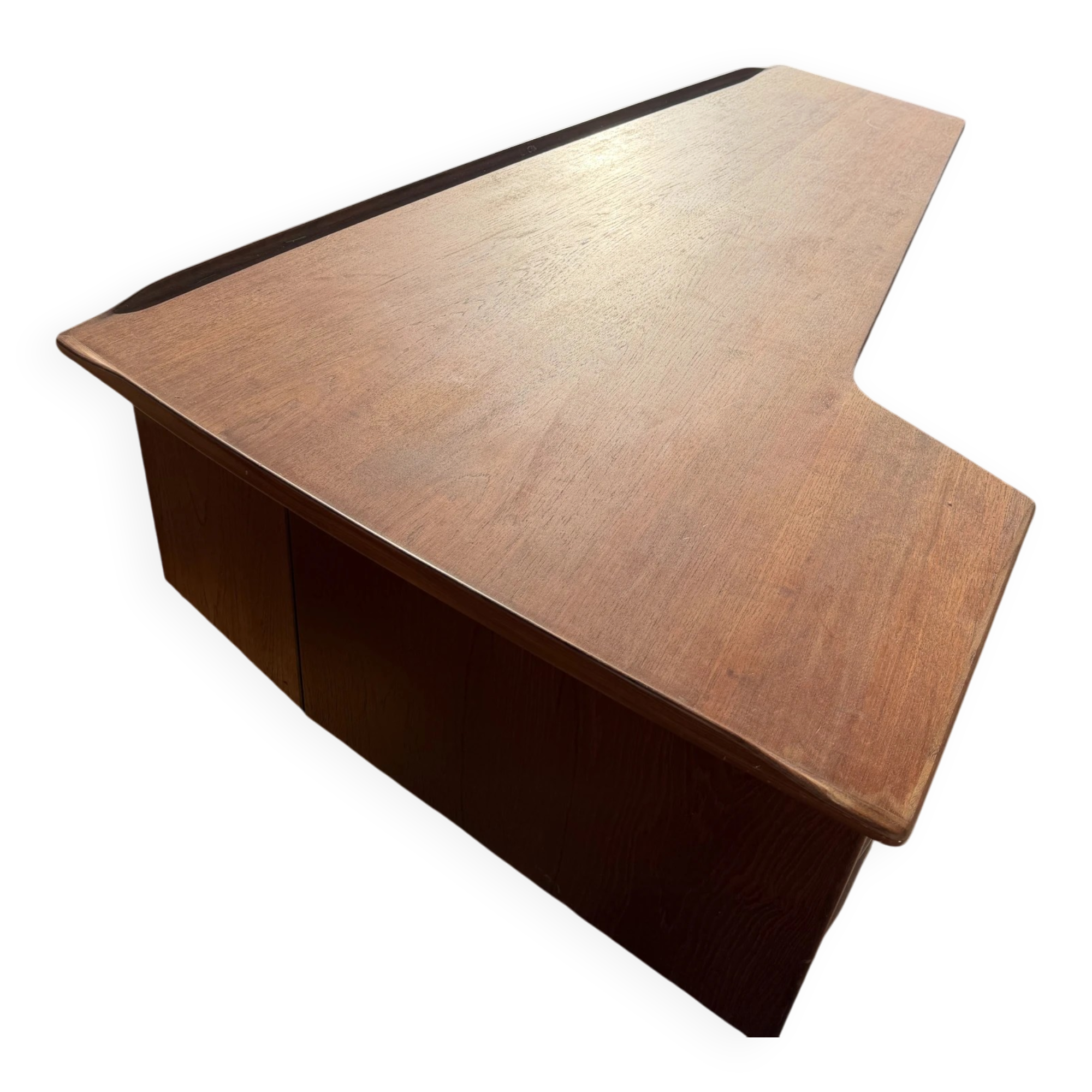 Boomerang Desk in teak – Peter Løvig Nielsen, Denmark, 1960s