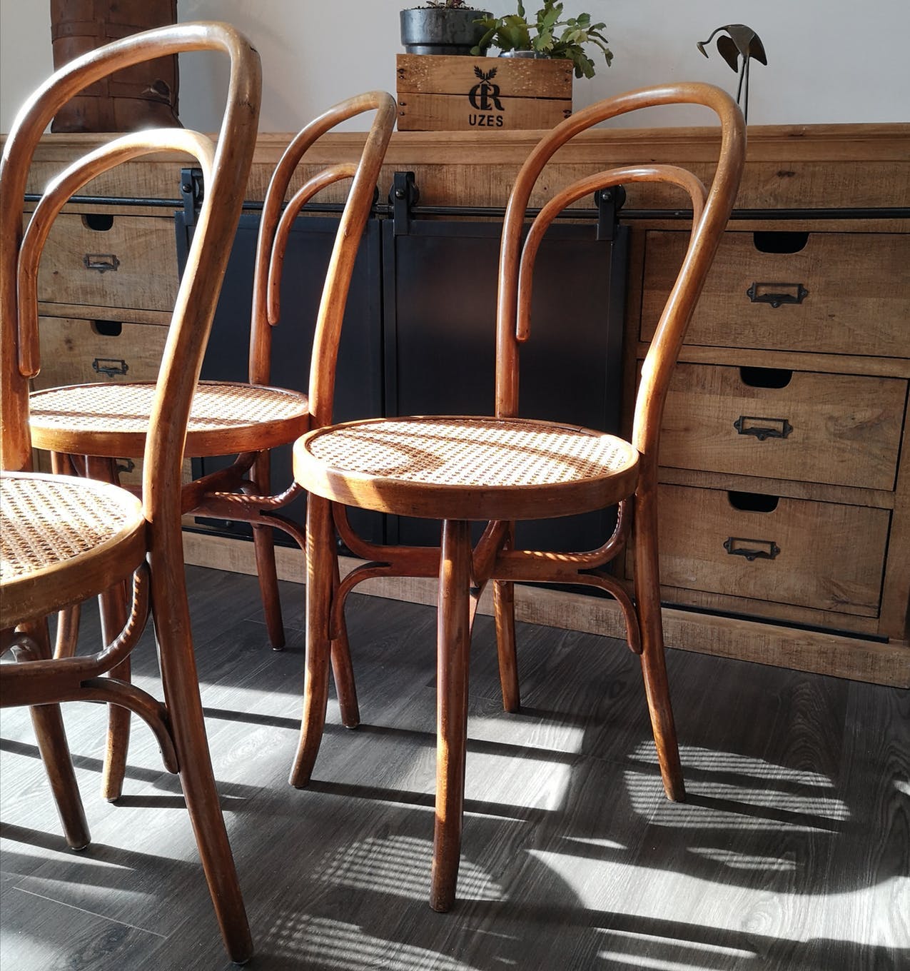 Set of 4 chairs Bistro