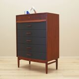 Commode en teck, design danois, années 1970, fabrication : Danemark