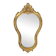 Petit miroir Louis XV en bois doré à coquille