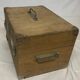 Vintage wooden loom box