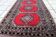 Vintage carpet Uzbek Bukhara handmade 63cm x 103cm 1970s