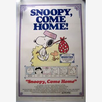 Original poster 1972.snoopy.entoilee American