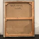 Portrait of a Fauvist woman, oil on canvas 1947, LUC PEROT 'Colette