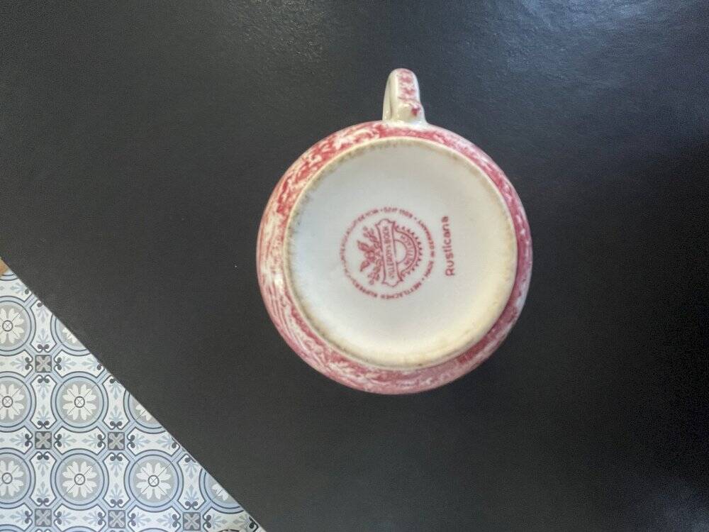 Rusticana coffee cup Villeroy and Boch pink