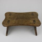 Small wooden footrest or display stand