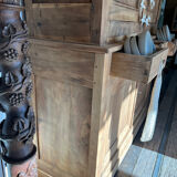 Raw solid walnut buffet