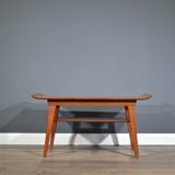 Midcentury Myer two tier teak coffee table
