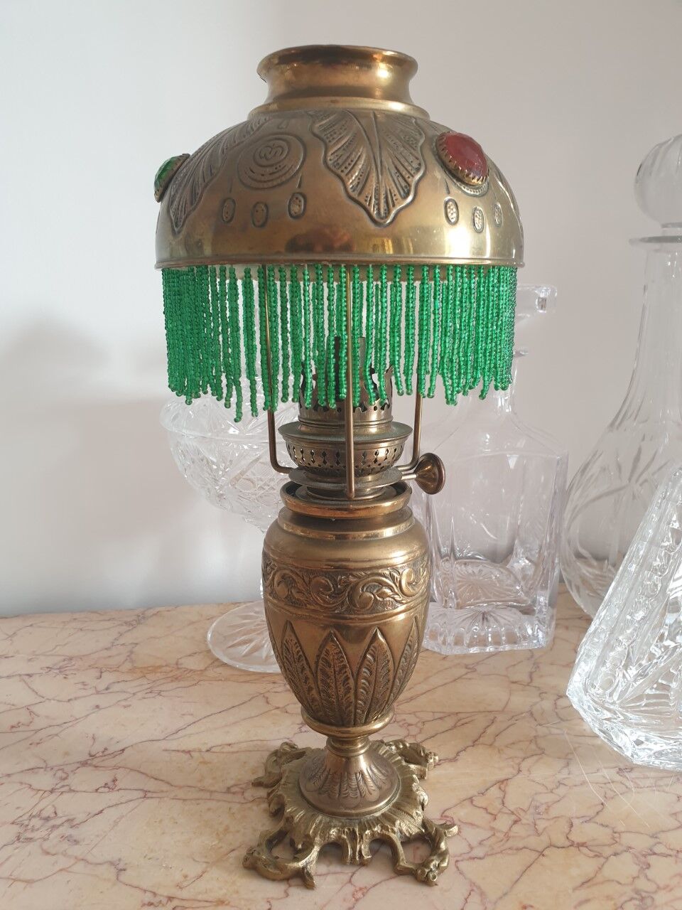Old kerosene lamp