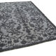 Hand-knotted rustic anatolian 1970s 190 cm x 277 cm grey rug
