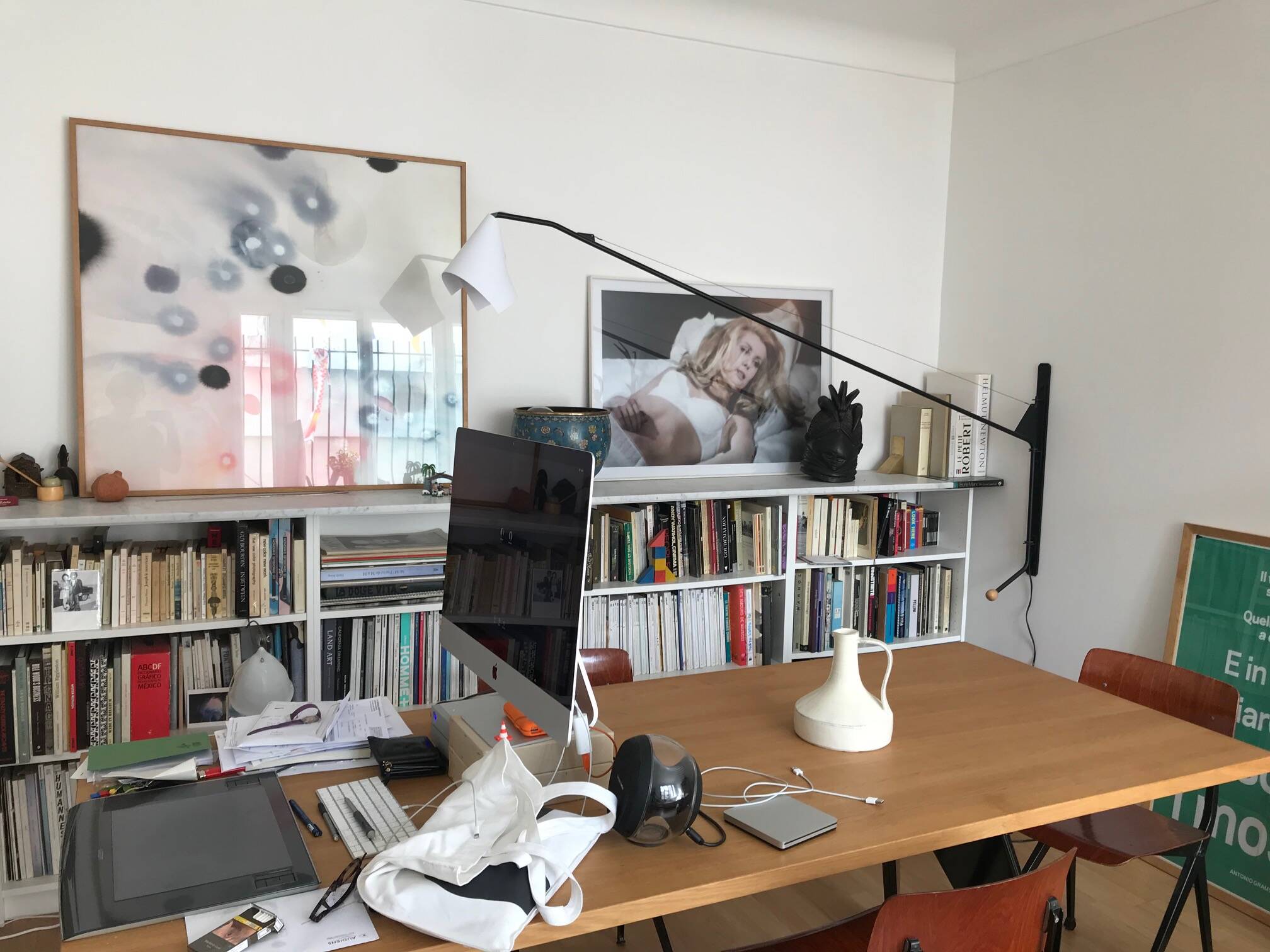 Table EM Jean Prouvé (reissue Vitra)