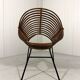 Rattan easy chairs by Rohé Noordwolde, Netherlands 1950-60’s