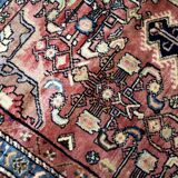 Vintage Hand-Woven Oriental Middle Eastern Zanjan Hamadan Rug, 1960s