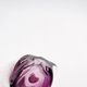 Murano Sommerso Vase Sculptural Organic Amethyst