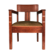Oak Art Deco Amsterdam School Armchair 1920s