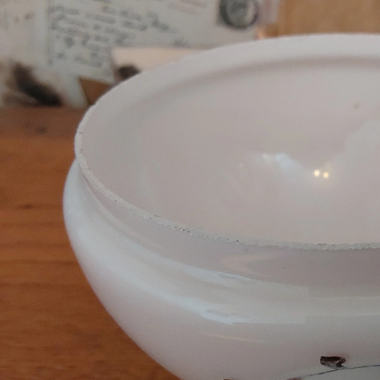 French vintage pink glass rose bud lantern style replacement shade