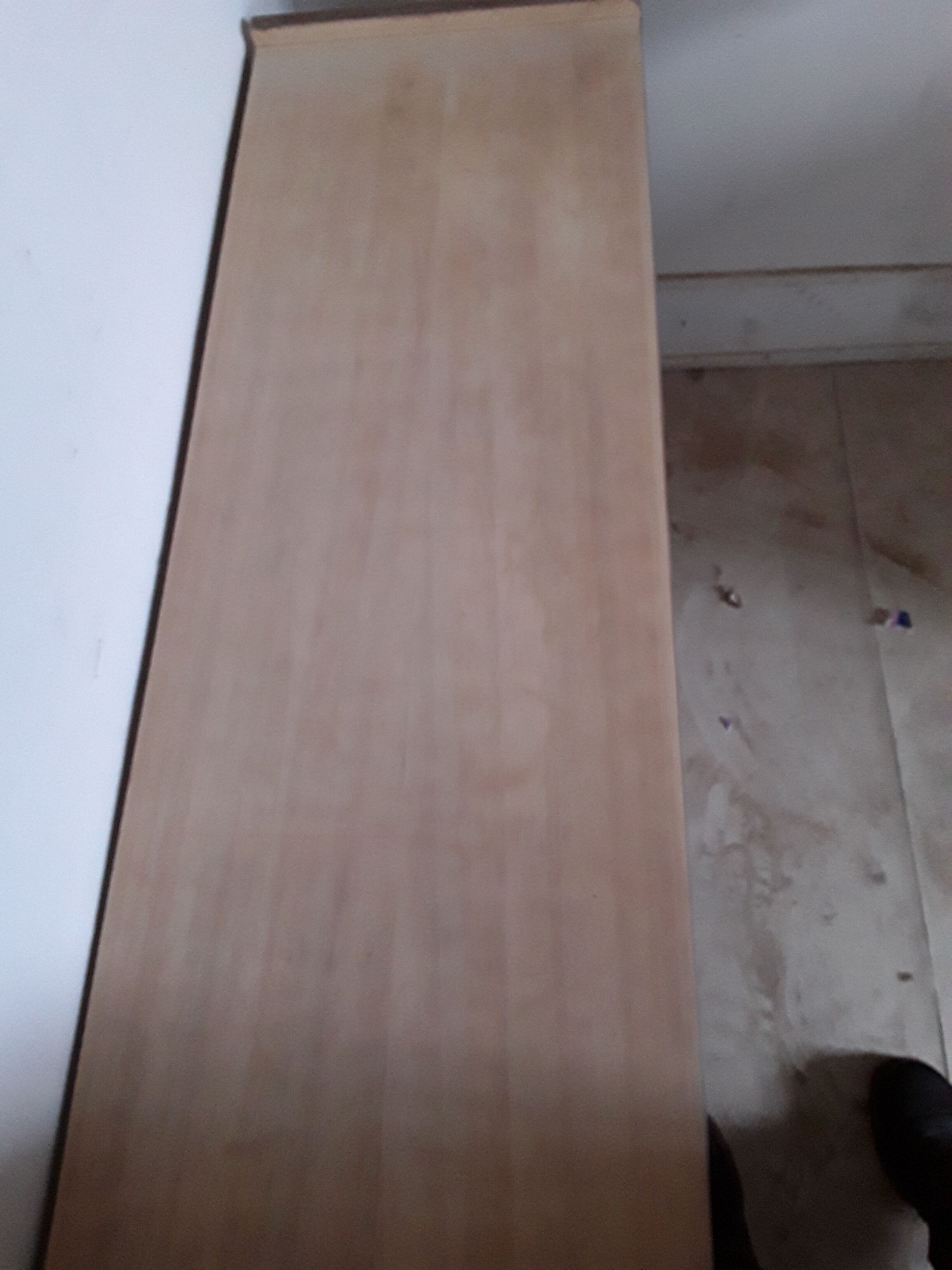 Wood buffet and 60s melamin