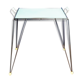 1960 eiffel blue foot extra table