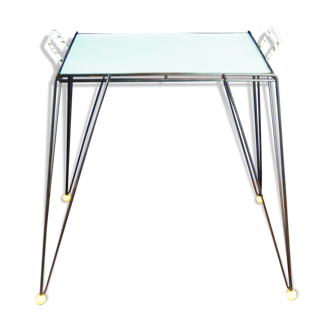 1960 eiffel blue foot extra table