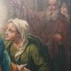 Oil painting on canvas, early Italian school, 18th century - Visitation