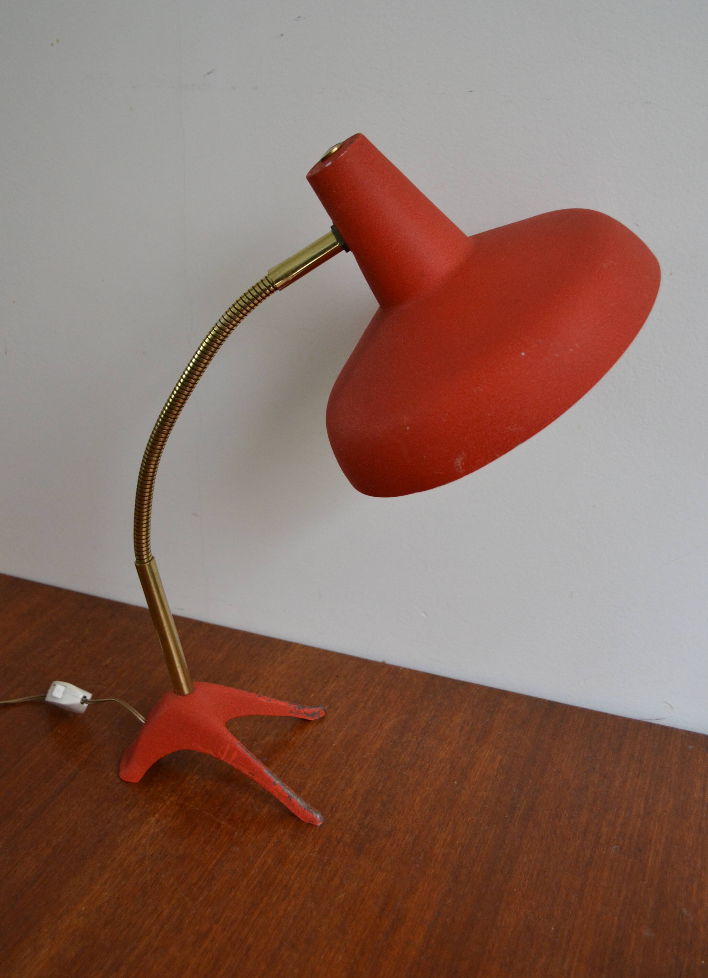Crow's feet lamp 50s Louis kalff
