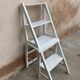 Chaise escabeau