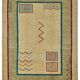 Turkish Handknotted Wool Oushak Rug 210 cm x 298 cm