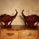 Pair of Art Nouveau planters
