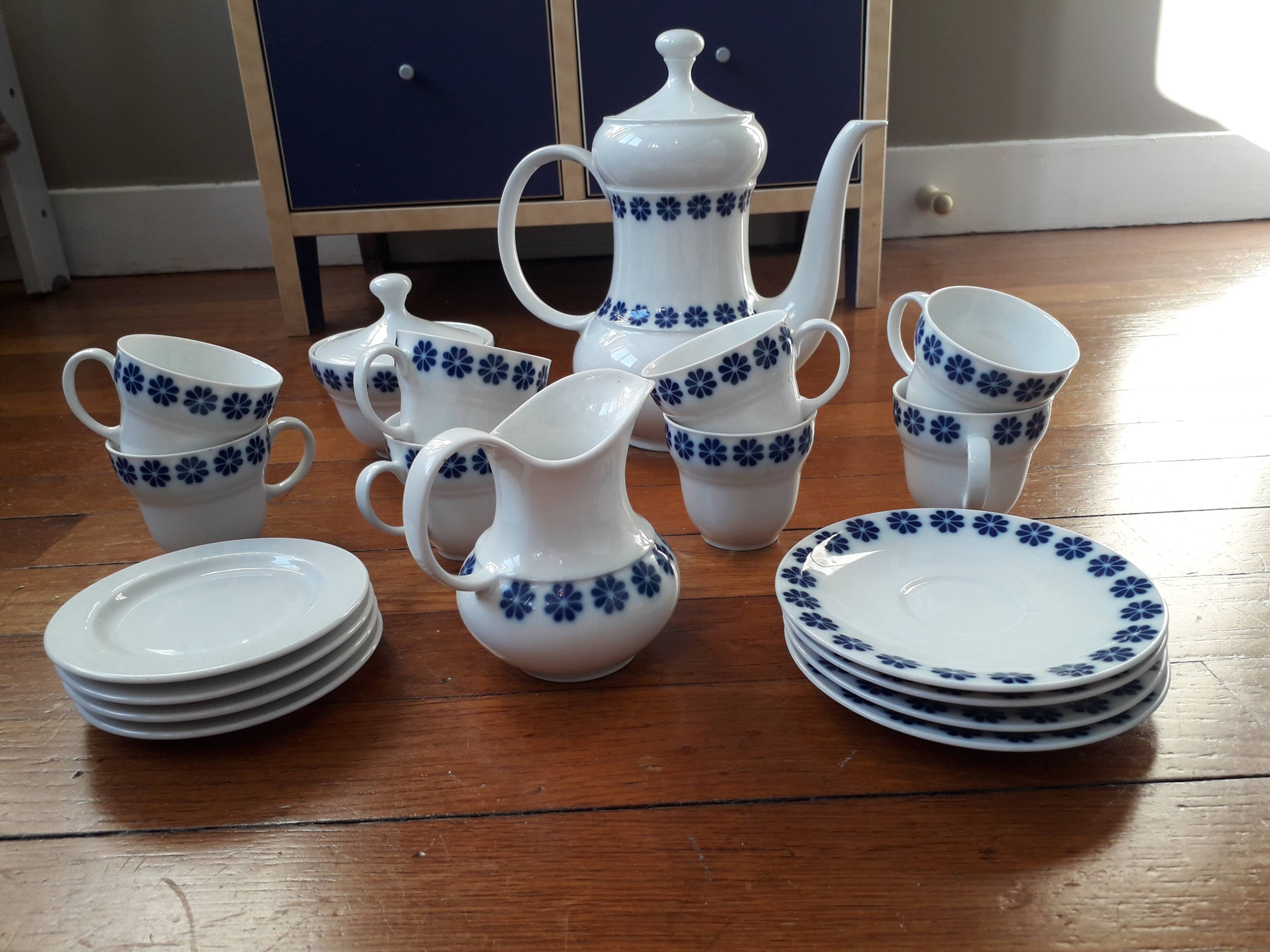 Vintage German ceramic coffee service