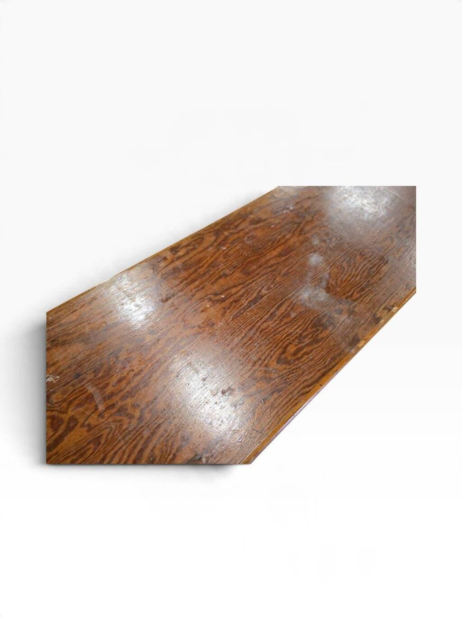 XL vintage solid wood dining table / farmhouse table
