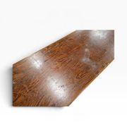 XL vintage solid wood dining table / farmhouse table